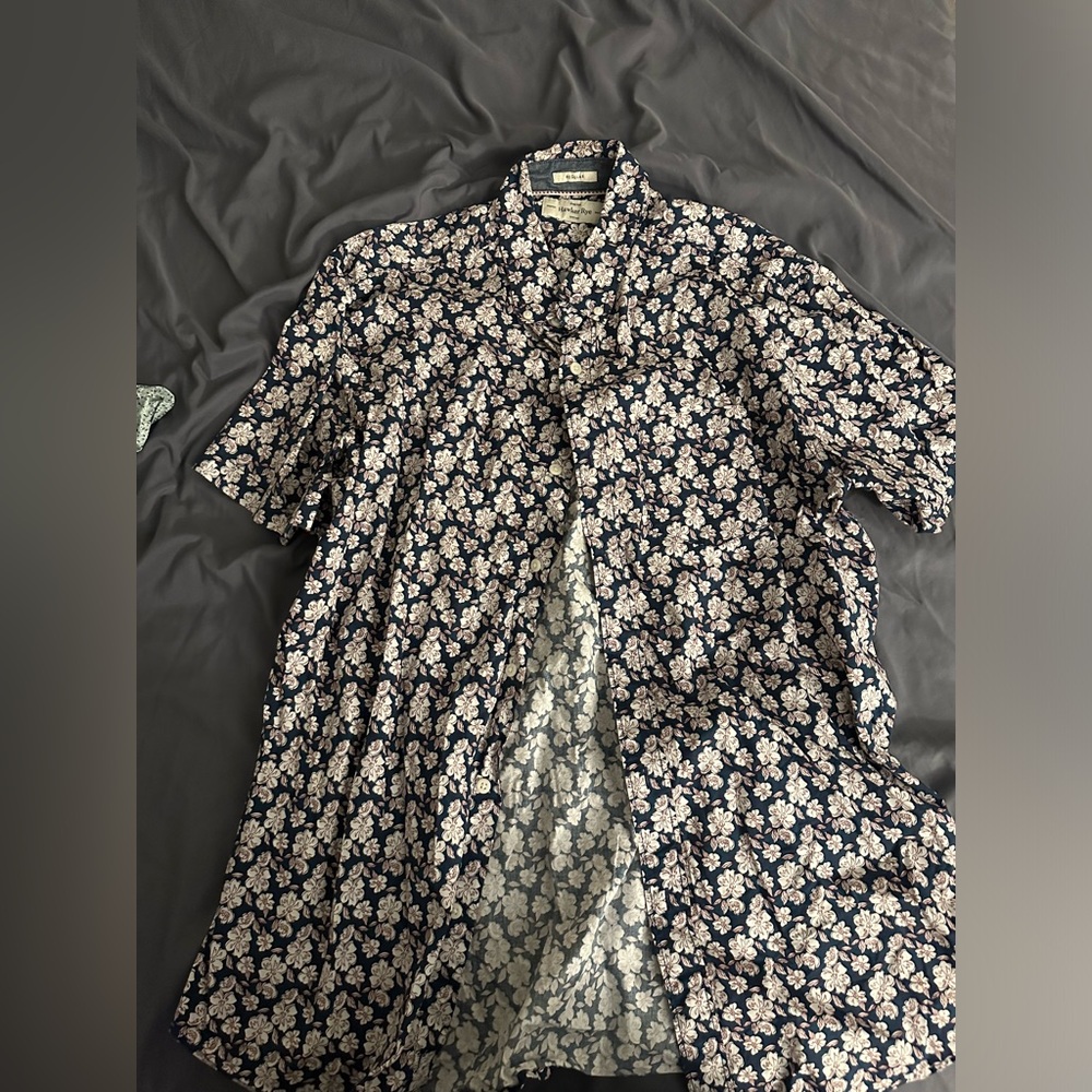Floral Button Down